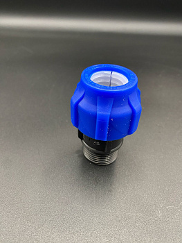 Муфта компрессионная соединительная ПНД НР 20х3/4" VALFEX