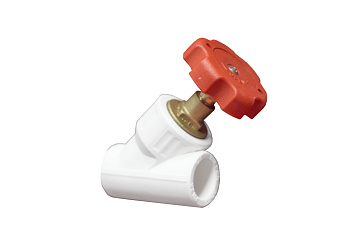 Вентиль полипропиленовый 45° (внутр.-внутр.)