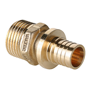 Фитинг аксиальный универсальный – фитинг надвижной с переходом на наружную резьбу