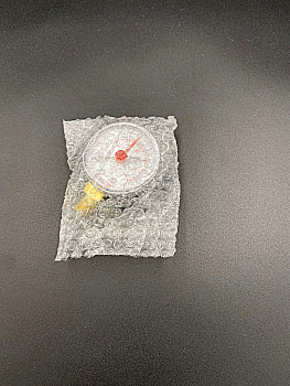 Манометр радиальный (нижнее подключение) 1/4", 10 бар, VALFEX, арт.VF.MN.50.014.10