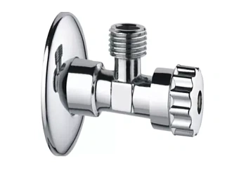 Угловой кран для подключения приборов 1/2" на 1/2" хром BL5832
