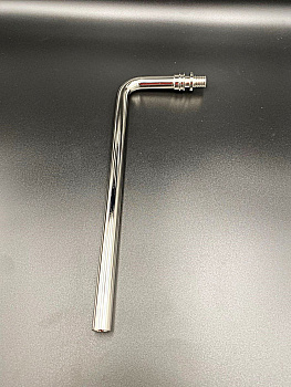 Трубка аксиальная приборная Г-образная 16*250 мм, VALFEX, арт.VF.481.AP.016250