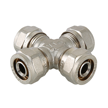 Фитинг обжимной – крестовина