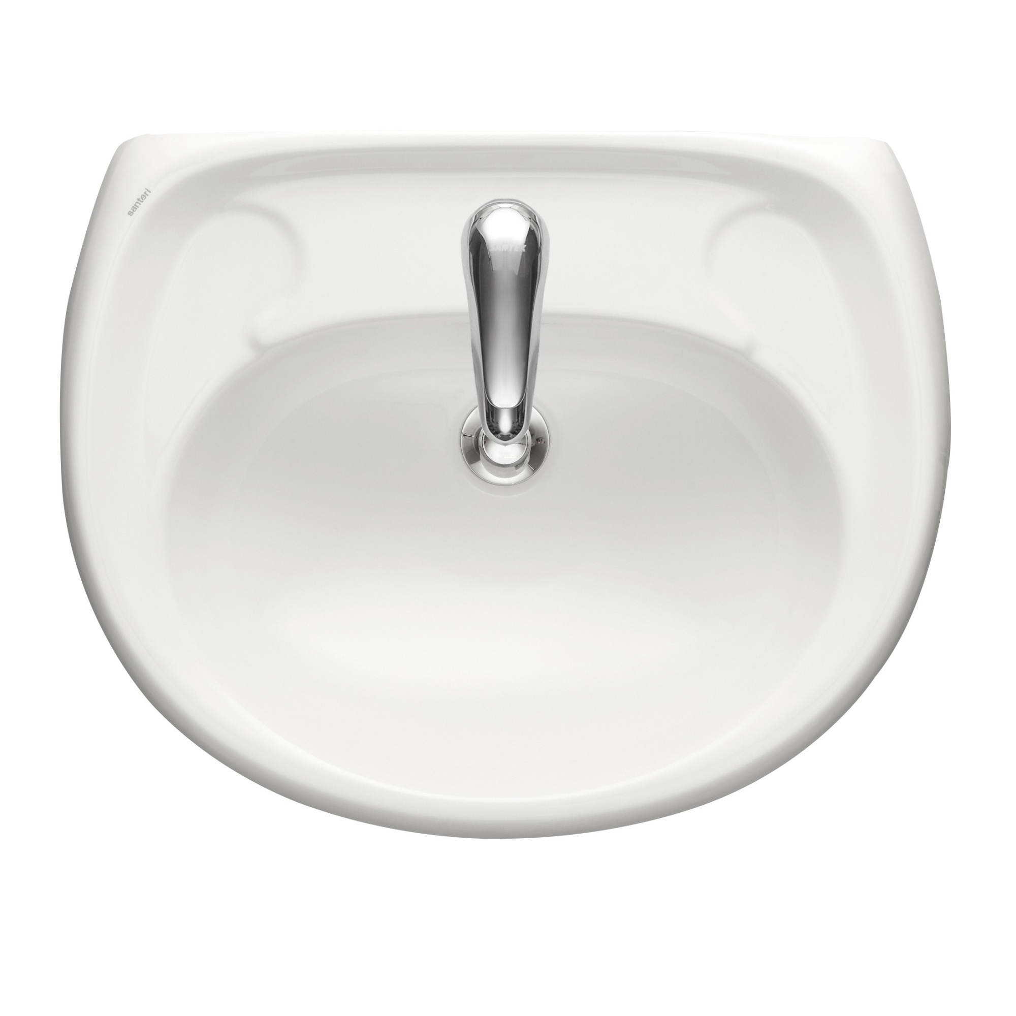 Умывальник Santeri Воротынск 50см без перелива + пьедестал