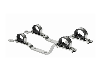 Пара кронштейнов для коллекторов