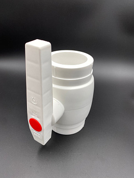 Кран шаровой полипропиленовый OPTIMA 63 мм, VALFEX, арт.VALF 10145063