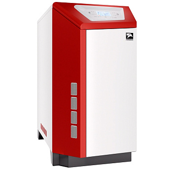 Котел газовый ЛЕМАКС Omega CI E 50, энергозависимый, напольный, 1 конт, откр.кам.сгор, чугун