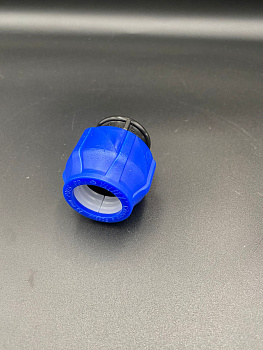 Заглушка компрессионная 25мм ПНД VALFEX