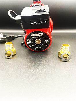 Компактный повысительный насос Valfex VPA 15-90 с гайками RS12/9G