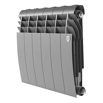 Радиатор биметаллический Royal Thermo BILINER B 350 Серебристый - 6 секц.