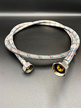 Гибкая подводка для воды внутр/внутр.1/2",VALFEX ,арт.S/S 150cm B-B