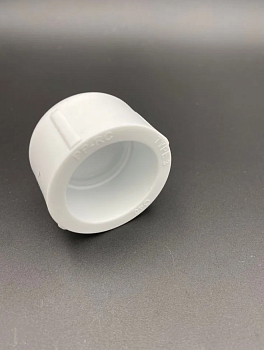 Заглушка полипропиленовая VALFEX PRO 40 мм белый ,арт.10162040-PRO