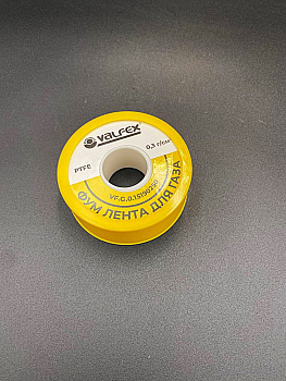 Фум лента для газа 15м*19мм*0,25мм, VALFEX, арт.VF.G.O.15190250