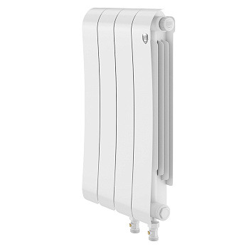 Радиатор биметаллический Royal Thermo Infinity 500 Bianco Traffico VR80 - 4 секц.