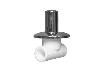 Вентиль хромированный