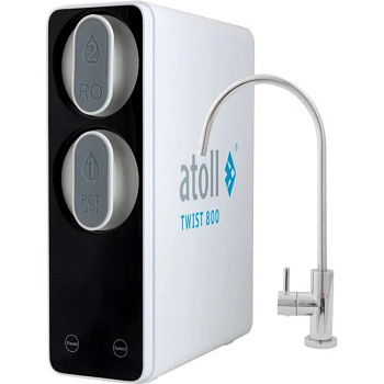 Система обратного осмоса atoll прямоточная TWIST 800 (A-5800p)