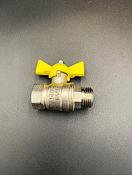Кран шаровой для газа, ручка-бабочка ВР/НР 1/2", VALFEX, арт.VF.278.NB3.012.N/P59