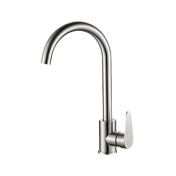 Смеситель для кухни "Дуга" VALFEX Rigel Steel