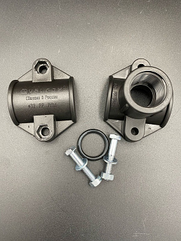 Седелка болтовая 32x3/4" ПНД черный VALFEX