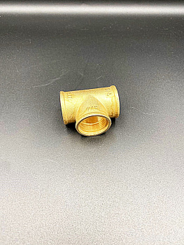 Тройник латунный ВР-ВР-ВР 3/4" Valfex, арт.VF.130.L.034