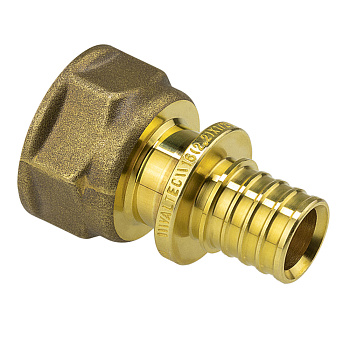 Фитинг аксиальный – фитинг надвижной с переходом на внутреннюю резьбу