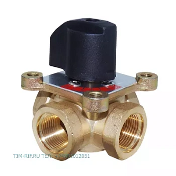 Четырёхходовой поворотный смесительный клапан 3/4" BL3813