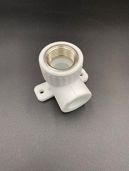 Угольник комбинированный с креплением 20 мм x 3/4" ВР, VALFEX, арт.10120225