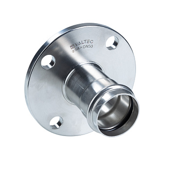 Соединитель с переходом на фланец нержавеющая сталь