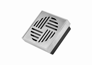 Трап вертикальный PREMIUM из нерж.стали, сталь