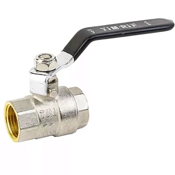 Кран шаровой ТРЕХХОДОВОЙ, тип Т,(длиный рычаг) НИКЕЛЬ 1" г/г/г DE1257XT