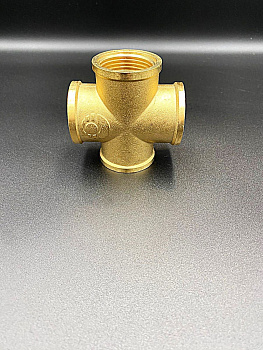 Крестовина резьбовая для труб 1" ,VALFEX ,арт.VF.760.L.100