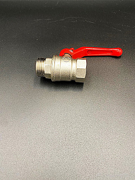 Кран шаровой 3/4" (с никелевым покрытием), ВР/НР, VALFEX, арт.VF.215.NR1.034.N/P59