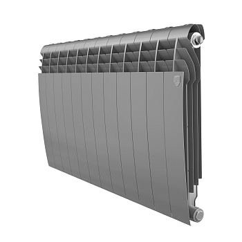 Радиатор биметаллический Royal Thermo BILINER B 500 Серебристый - 12 секц.