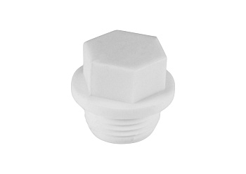 Заглушка полипропиленовая резьбовая