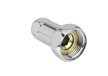 Соединение прямое с двумя накидными гайками