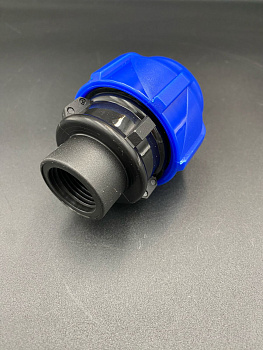 Муфта компрессионная ПНД 1/2"x32 мм ВР, VALFEX