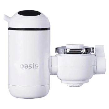 Водонагреватель проточный на смеситель "Oasis" NP-W (Х), белый, 3300 Вт