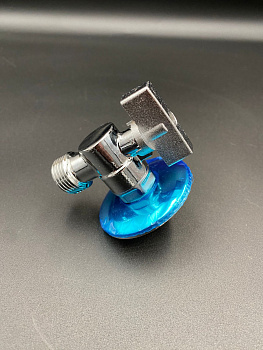 Кран шаровой угловой 1/2"x1/2" для подключения сантехнических приборов VALFEX, арт.VF.392.N.04