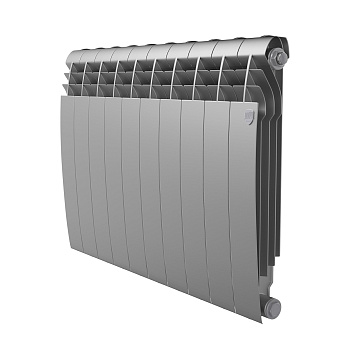 Радиатор биметаллический Royal Thermo BILINER B 500 Серебристый - 8 секц.