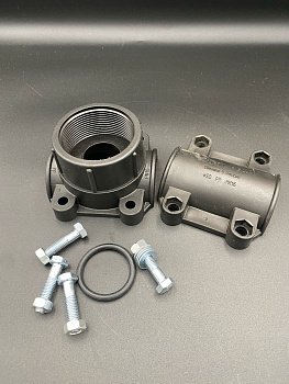 Седелка болтовая 50x2" ПНД черный VALFEX