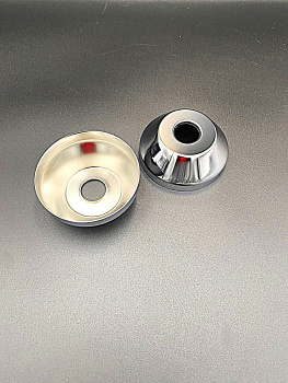 Отражатель для смесителя 1/2"(пара)из нержав. стали,хром, VALFEX, арт.VF.PS.OG.012