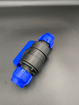 Кран шаровой компрессионный цанга-цанга, разборный VALFEX 20х20 мм