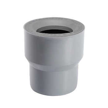 Переход с чугуна на пластик с манжетой для внутренней канализации