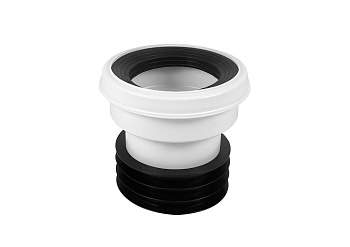 Манжета для унитаза соединительная прямая ЖЕСТКАЯ