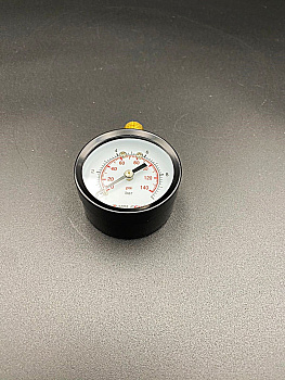 Манометр радиальный (верхнее подключение) 1/4", 10 бар, VALFEX, арт.VF.MV.50.014.10