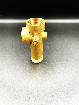 Пятивыводной штуцер 110 мм, 1"F*1"F*1"M*1/4F*1/4M для насоса, VALFEX, арт.VF.600.L.05110