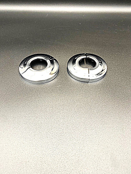 Отражатель разъемный для смесителя 3/4"(пара)из нержав. стали,хром, VALFEX, арт.VF.PS.OR.034