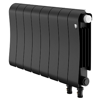 Радиатор биметаллический Royal Thermo Infinity 300 Noir Sable VR80 - 8 секц.