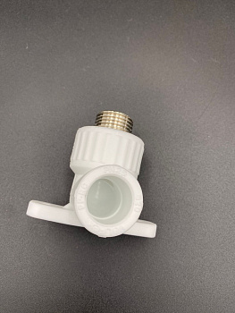 Угольник комбинированный с креплением 20 мм х 1/2" НР, VALFEX, арт.10121020