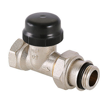 Клапан радиаторный прямой с преднастройкой